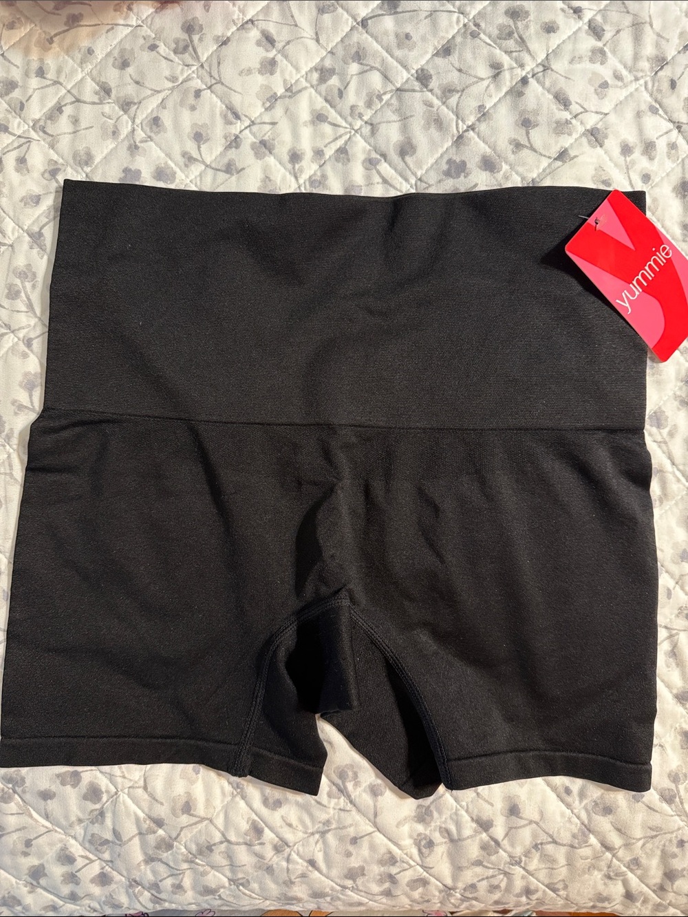 Yummie High-Waist Black Shaping Shorts 1x/2x